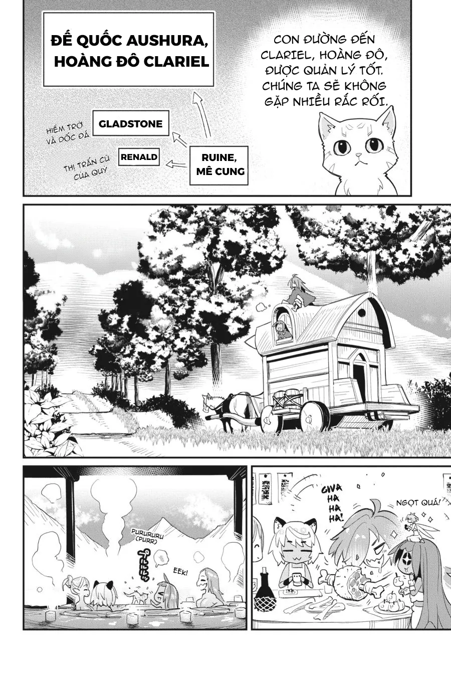 I Am Behemoth Of The S Rank Monster But I Am Mistaken As A Cat And I Live As A Pet Of Elf Girl Chapter 44 - Trang 2