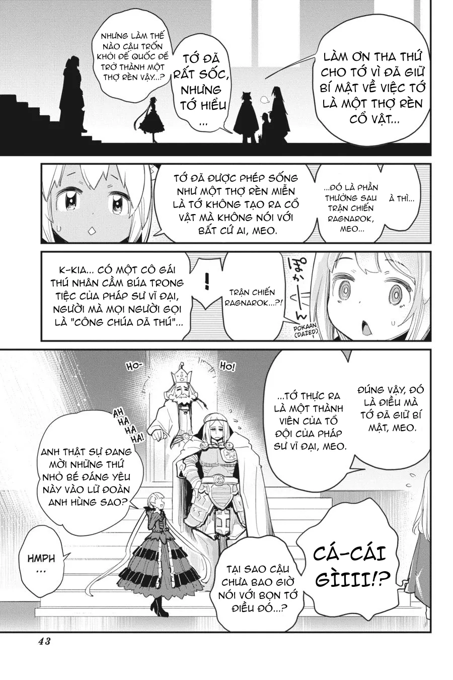 I Am Behemoth Of The S Rank Monster But I Am Mistaken As A Cat And I Live As A Pet Of Elf Girl Chapter 44 - Trang 2