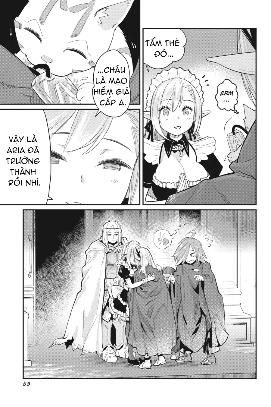 I Am Behemoth Of The S Rank Monster But I Am Mistaken As A Cat And I Live As A Pet Of Elf Girl Chapter 45 - Trang 2