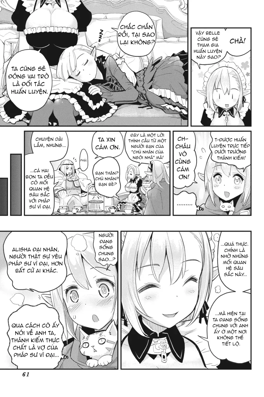 I Am Behemoth Of The S Rank Monster But I Am Mistaken As A Cat And I Live As A Pet Of Elf Girl Chapter 45 - Trang 2