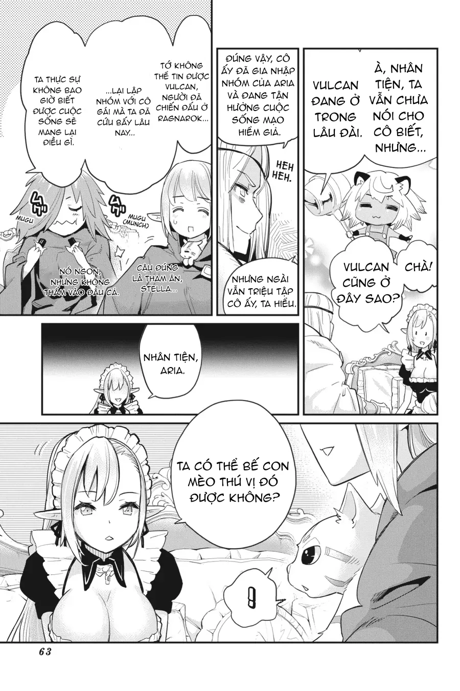 I Am Behemoth Of The S Rank Monster But I Am Mistaken As A Cat And I Live As A Pet Of Elf Girl Chapter 45 - Trang 2