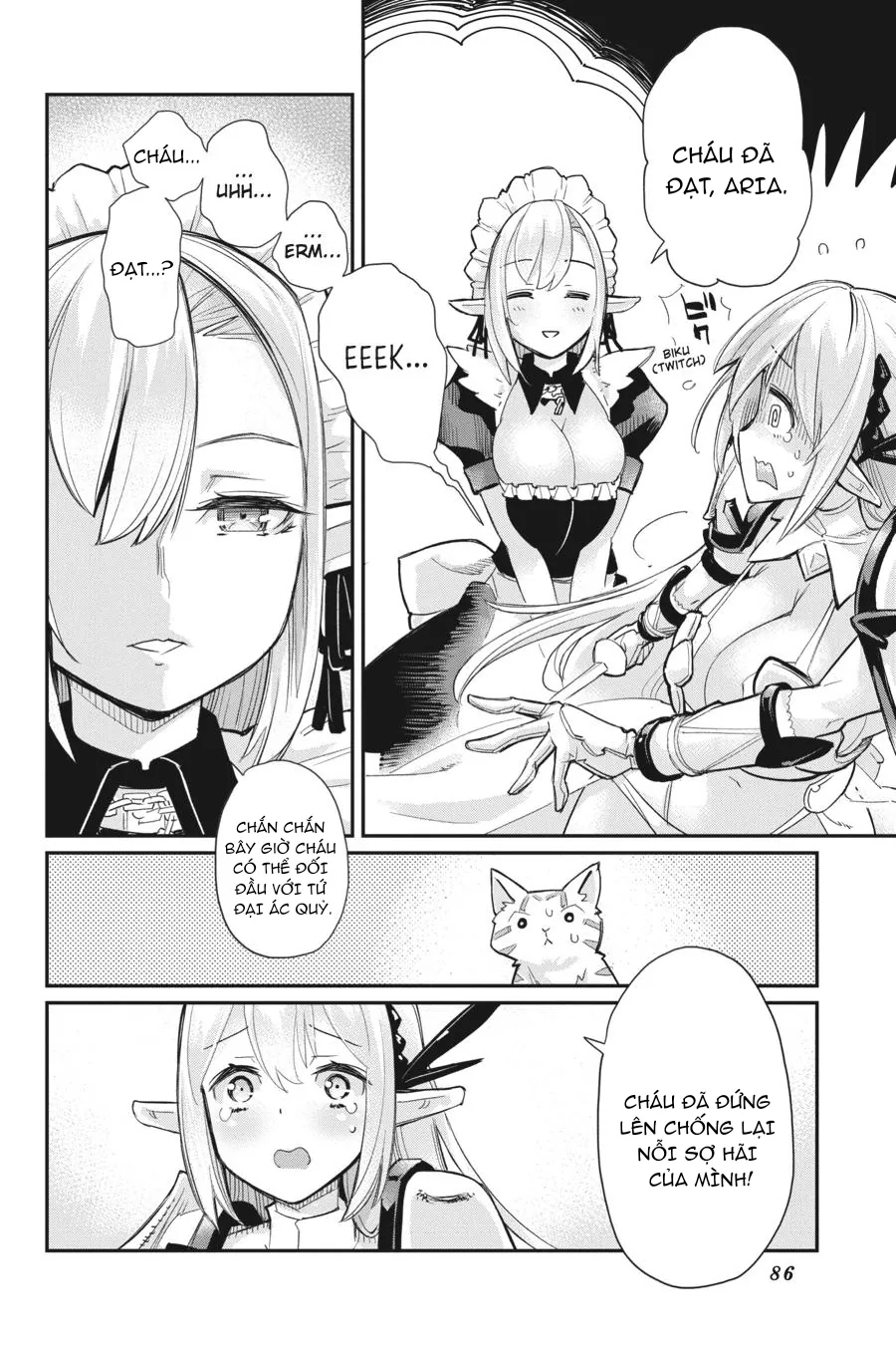 I Am Behemoth Of The S Rank Monster But I Am Mistaken As A Cat And I Live As A Pet Of Elf Girl Chapter 46 - Trang 2