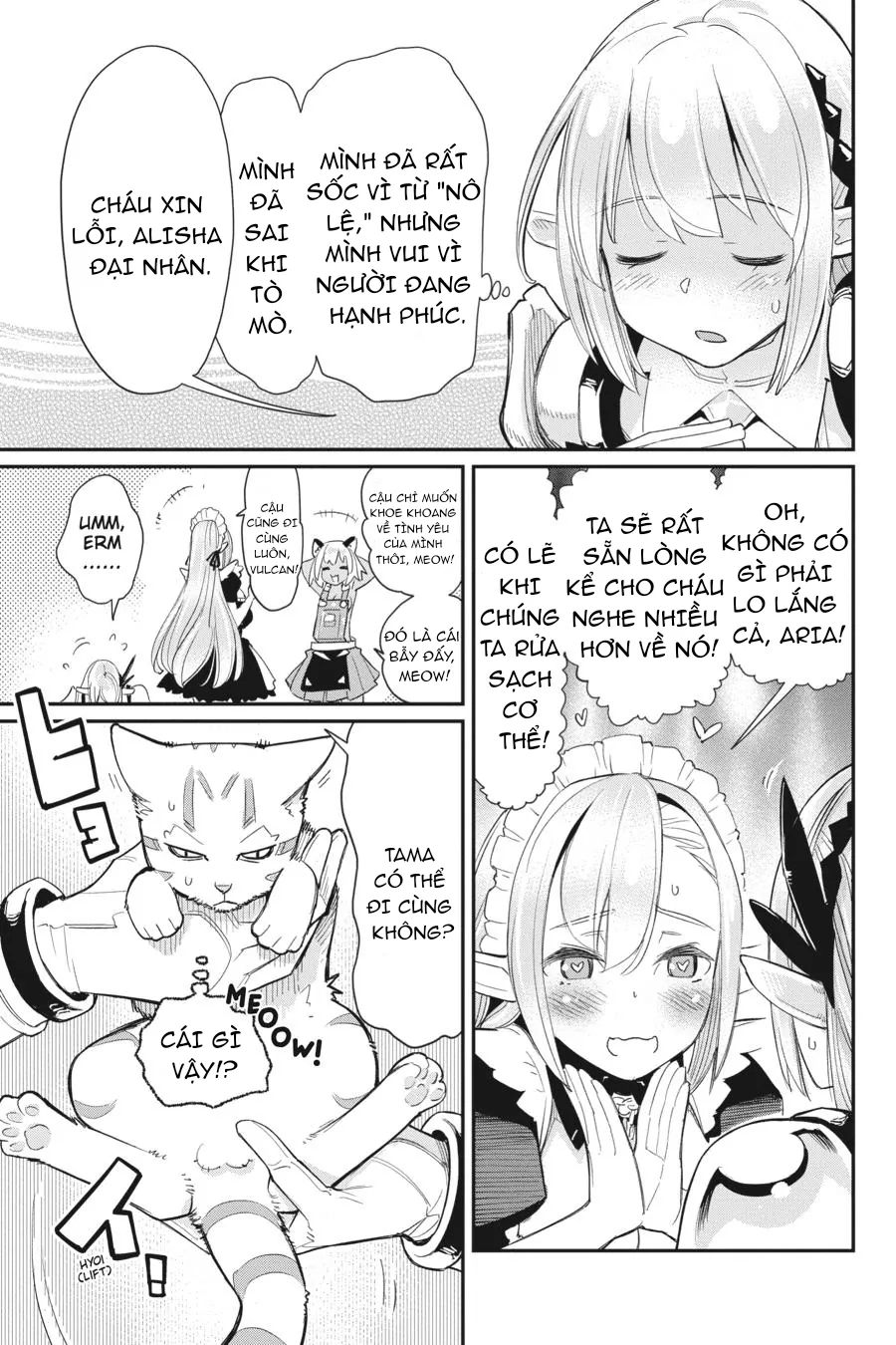 I Am Behemoth Of The S Rank Monster But I Am Mistaken As A Cat And I Live As A Pet Of Elf Girl Chapter 47 - Trang 2