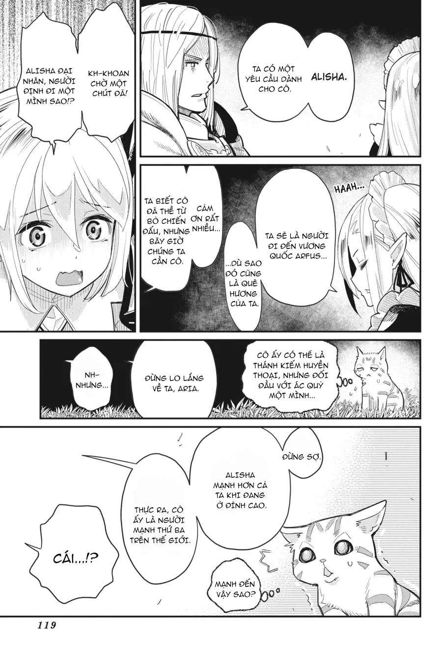 I Am Behemoth Of The S Rank Monster But I Am Mistaken As A Cat And I Live As A Pet Of Elf Girl Chapter 48 - Trang 2