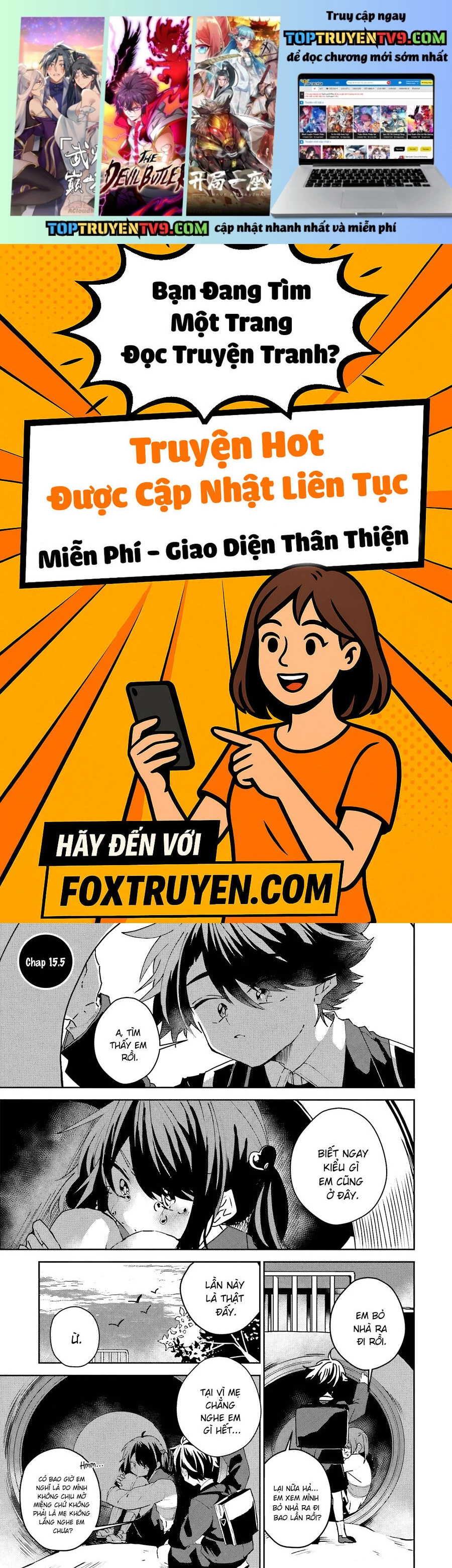 Iincho to Furyou-kun Chapter 15.5 - Trang 2