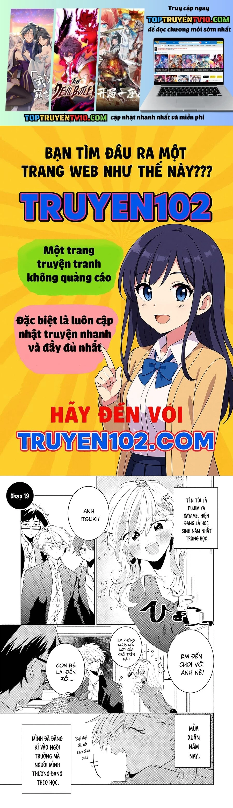 Iincho to Furyou-kun Chapter 19 - Trang 2