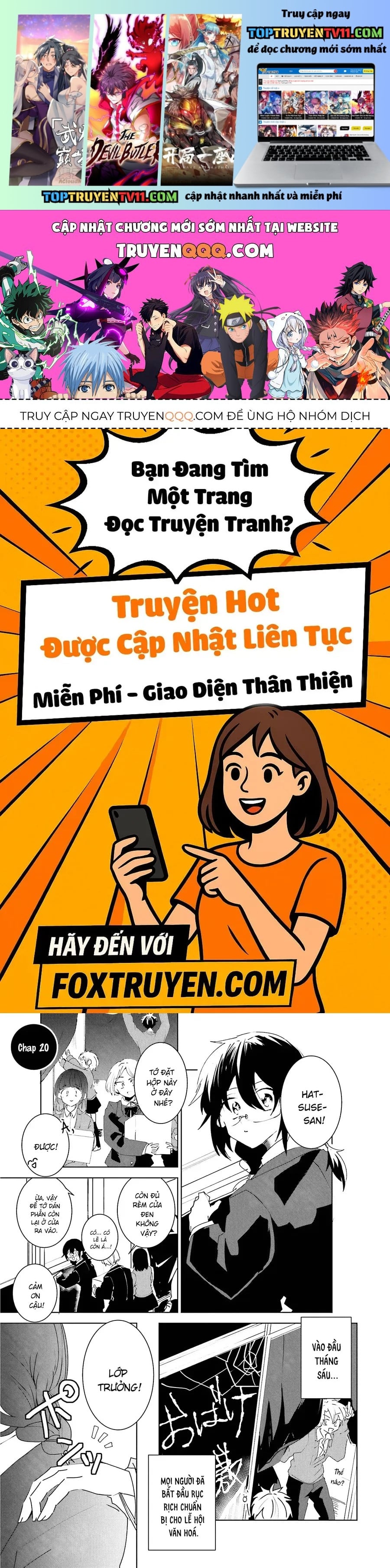 Iincho to Furyou-kun Chapter 20 - Trang 2