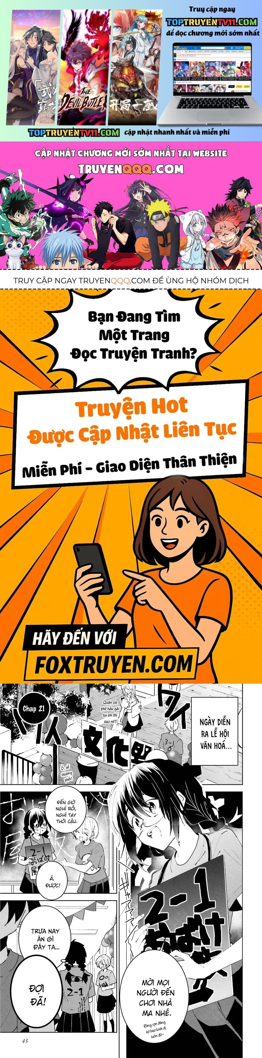 Iincho to Furyou-kun Chapter 21 - Trang 2