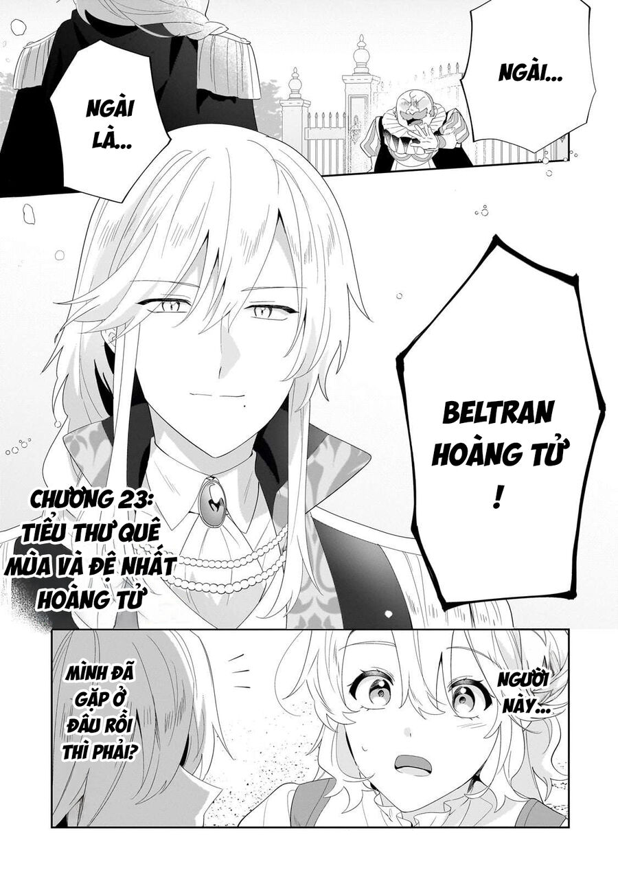 Imokusa Reijou Desu Ga Akuyaku Reisoku Wo Tasuketara Kiniiraremashita Chapter 23 - Trang 2