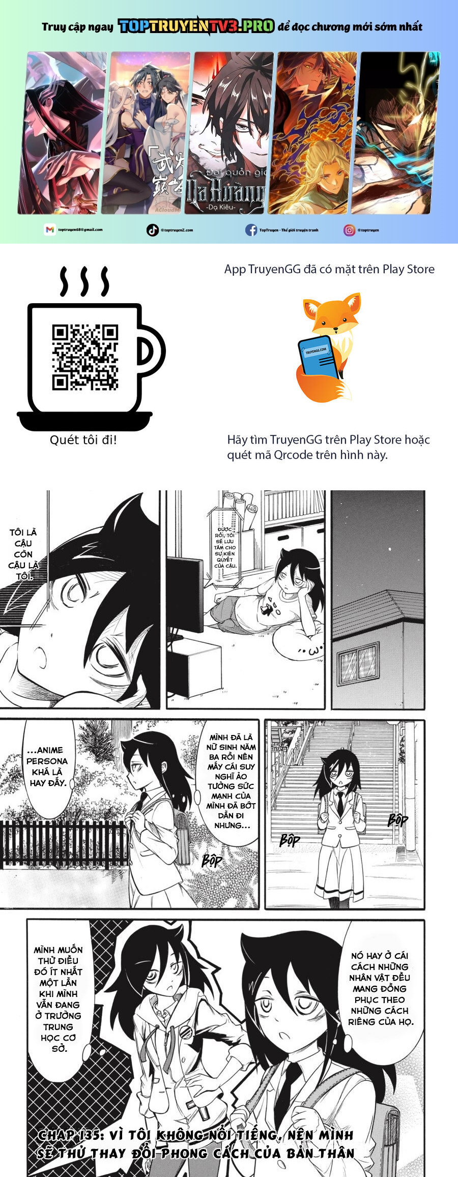 It’S Not My Fault That I’M Not Popular! Chapter 135 - Trang 2