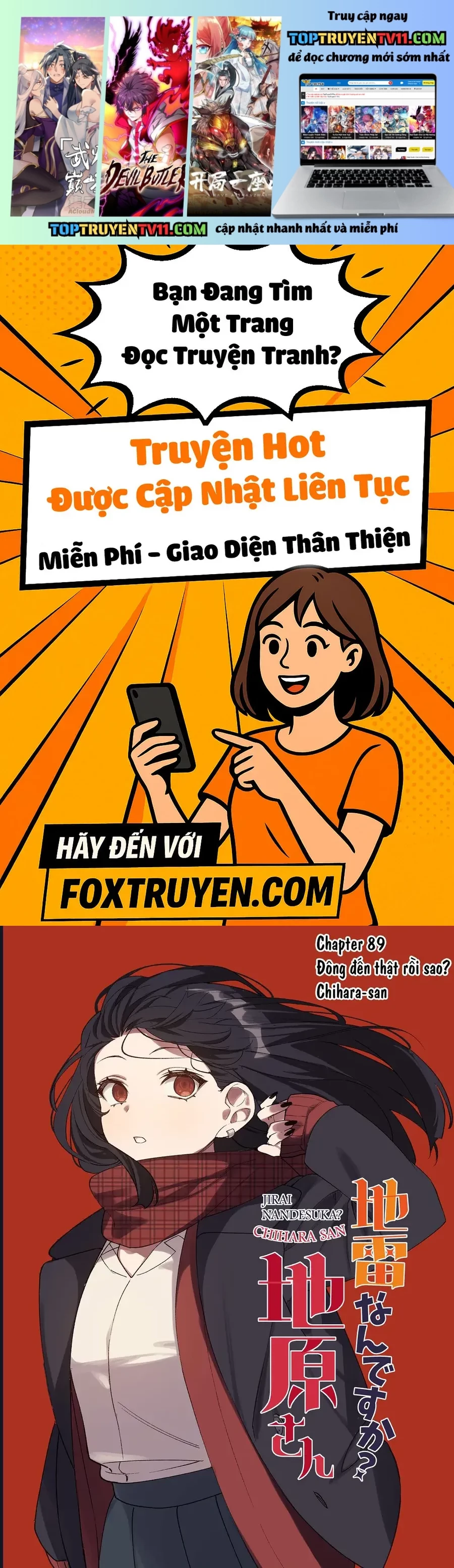 Jirai Nandesuka? Chihara-San Chapter 89 1