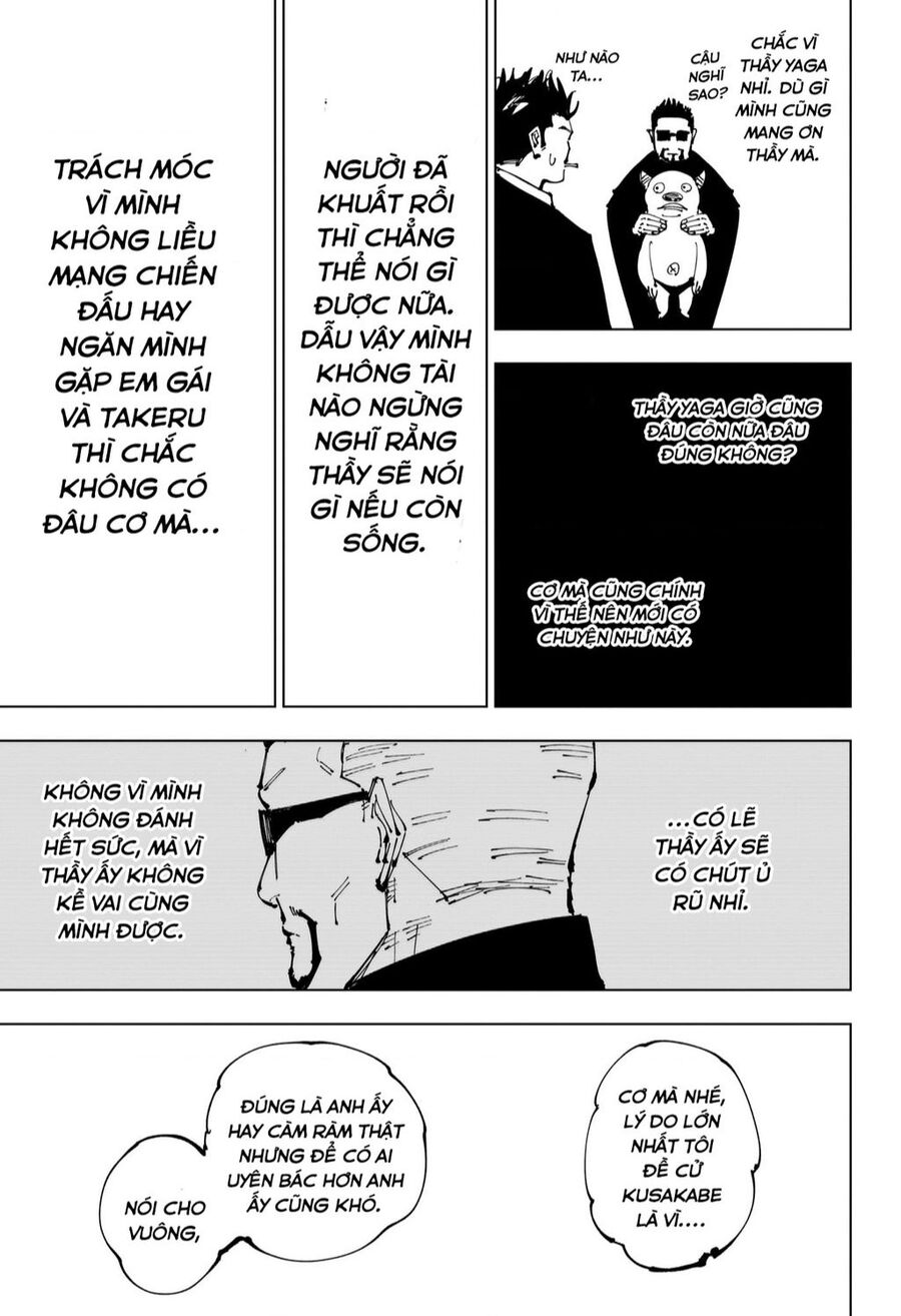 Jujutsu Kaisen – Chú Thuật Hồi Chiến Chapter 254 - Next Chapter 255