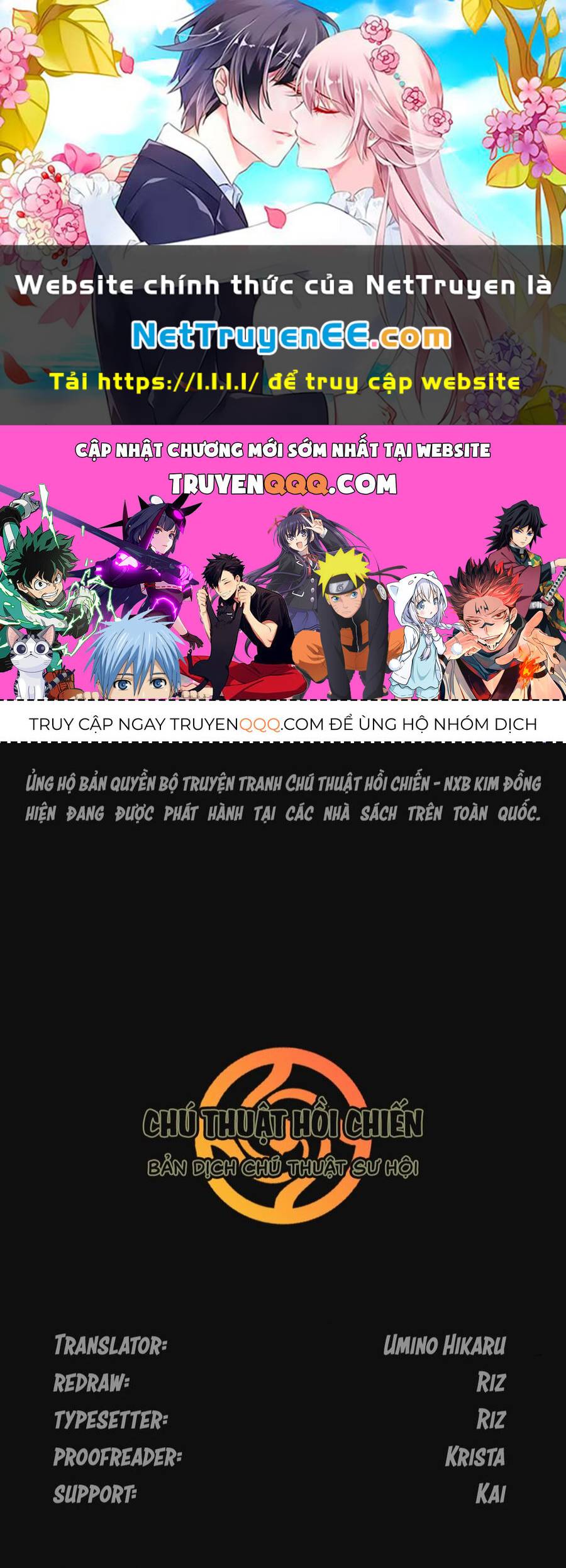 Jujutsu Kaisen – Chú Thuật Hồi Chiến Chapter 255 - Next Chapter 256