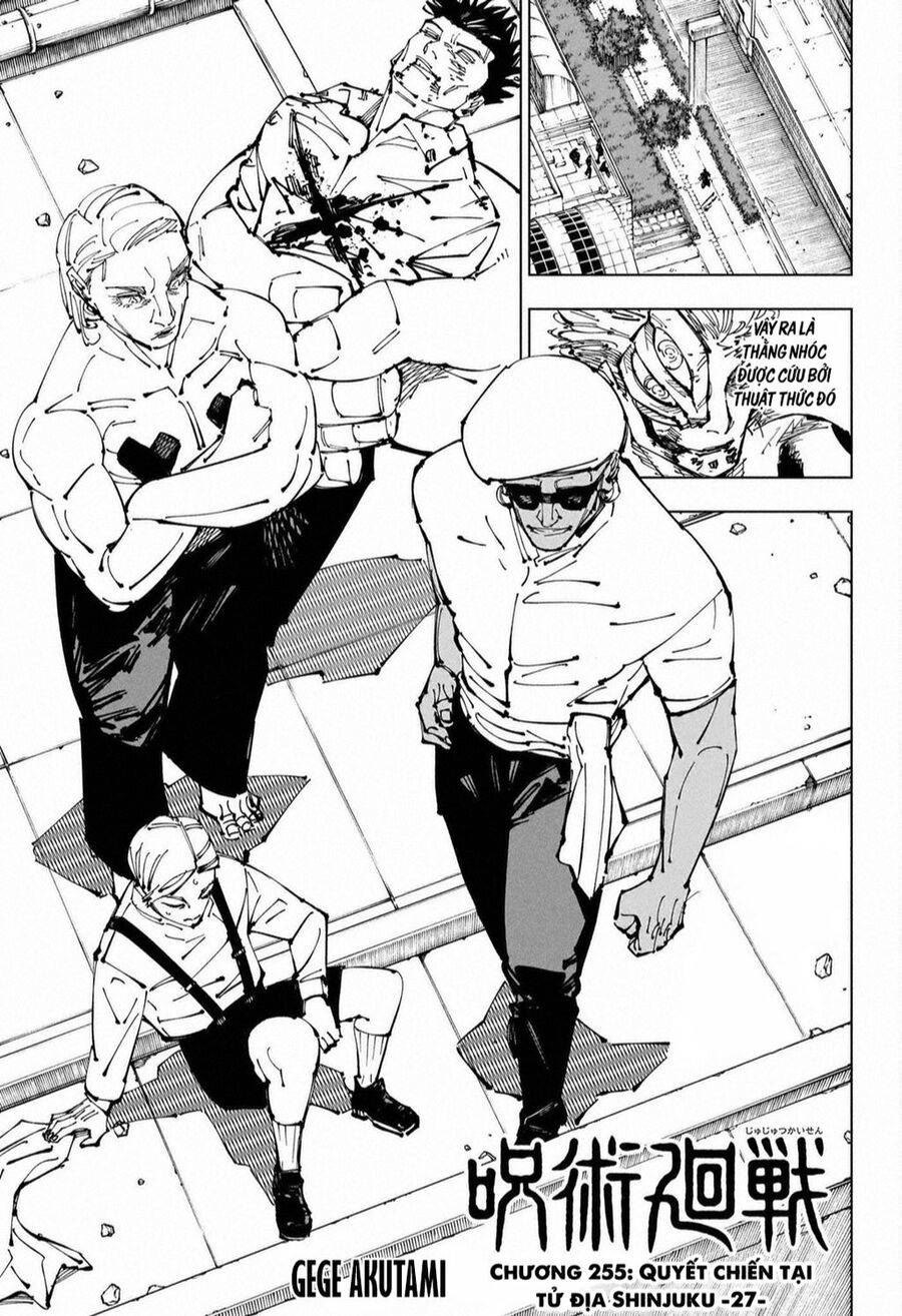 Jujutsu Kaisen – Chú Thuật Hồi Chiến Chapter 255 - Next Chapter 256