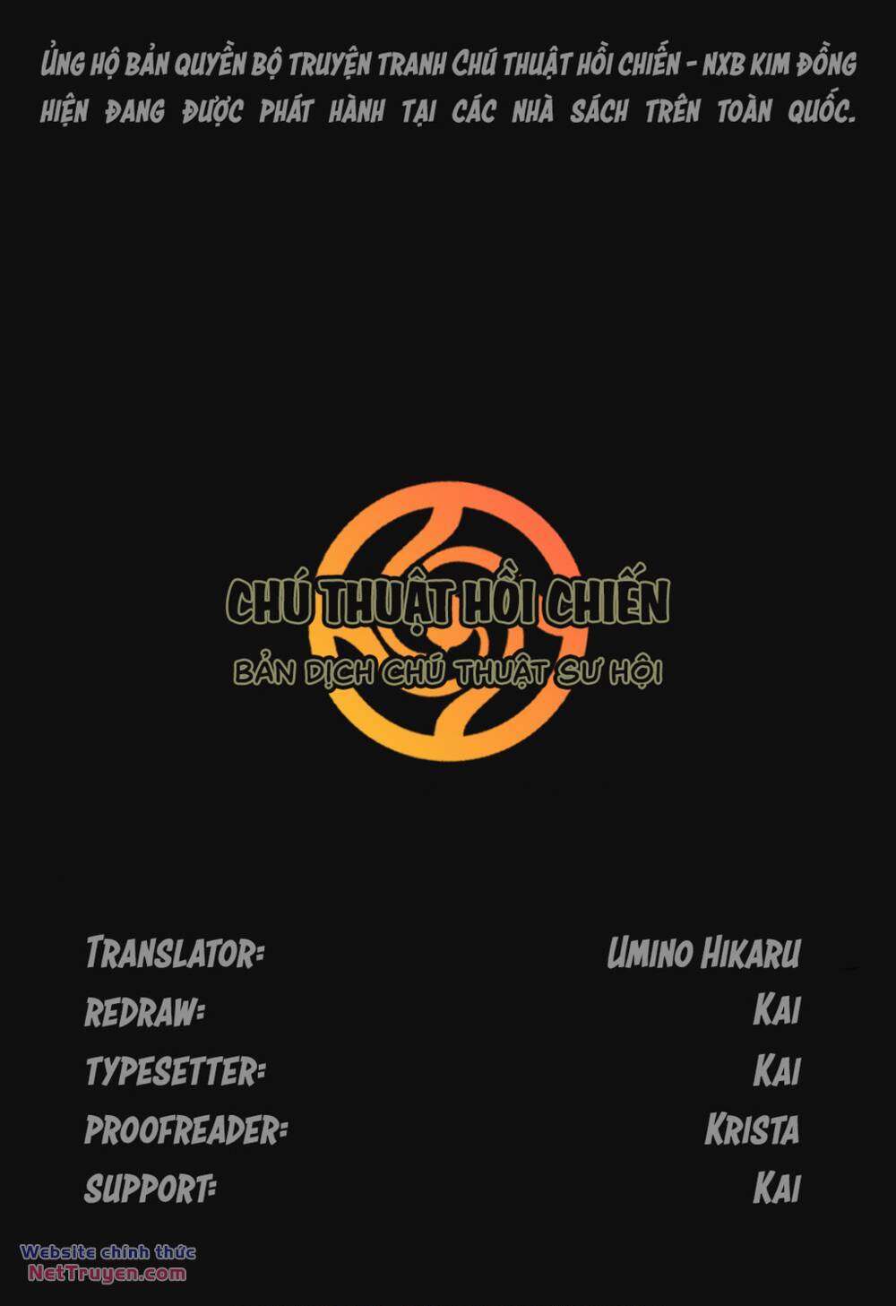 Jujutsu Kaisen – Chú Thuật Hồi Chiến Chapter 258 - Trang 2