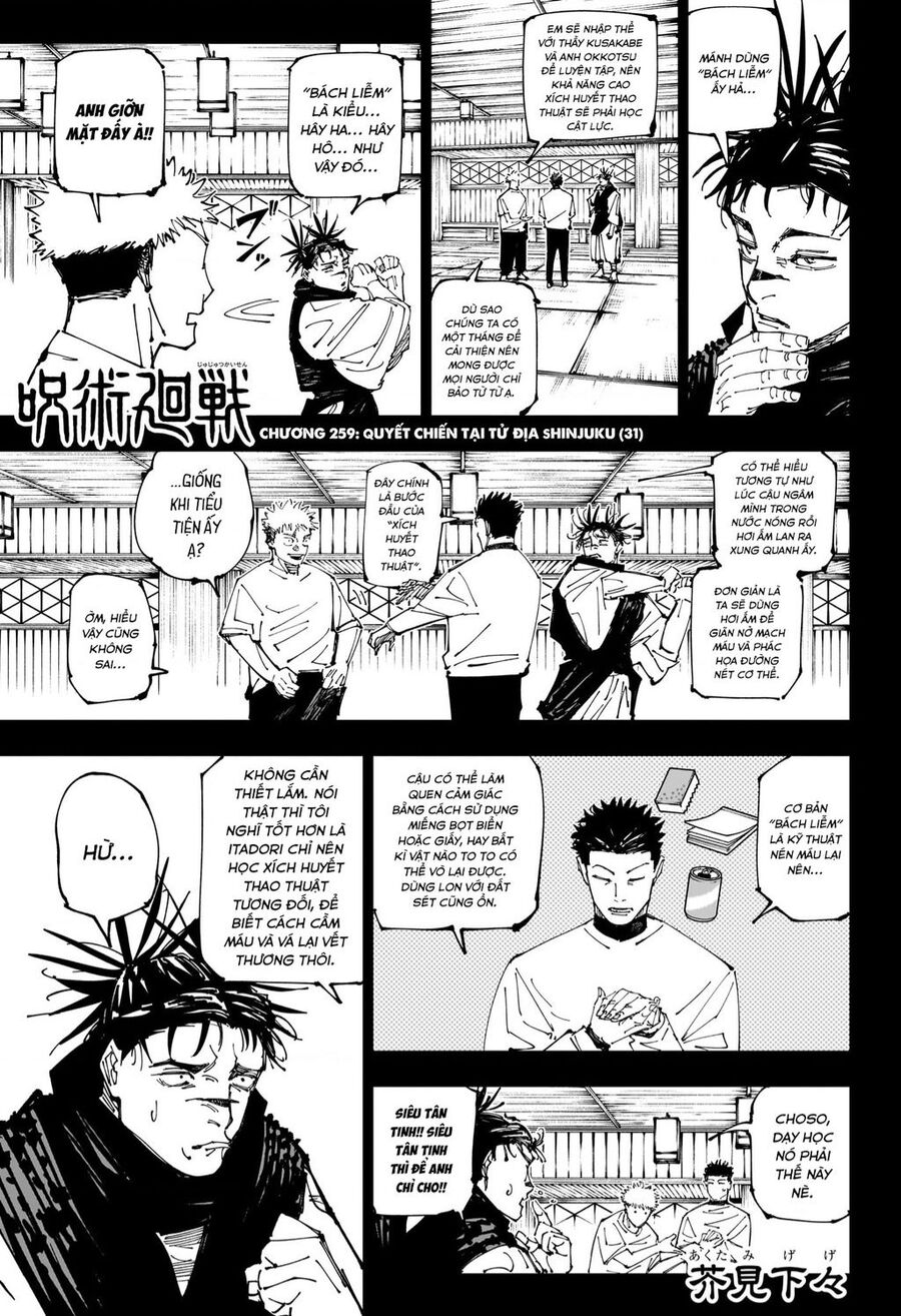 Jujutsu Kaisen – Chú Thuật Hồi Chiến Chapter 259 - Trang 2