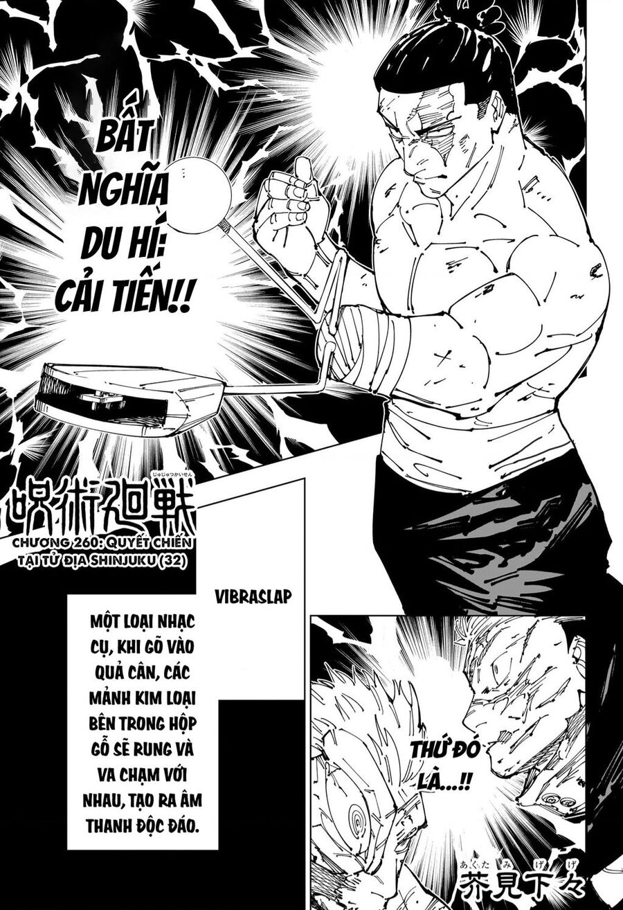 Jujutsu Kaisen – Chú Thuật Hồi Chiến Chapter 260 - Trang 2