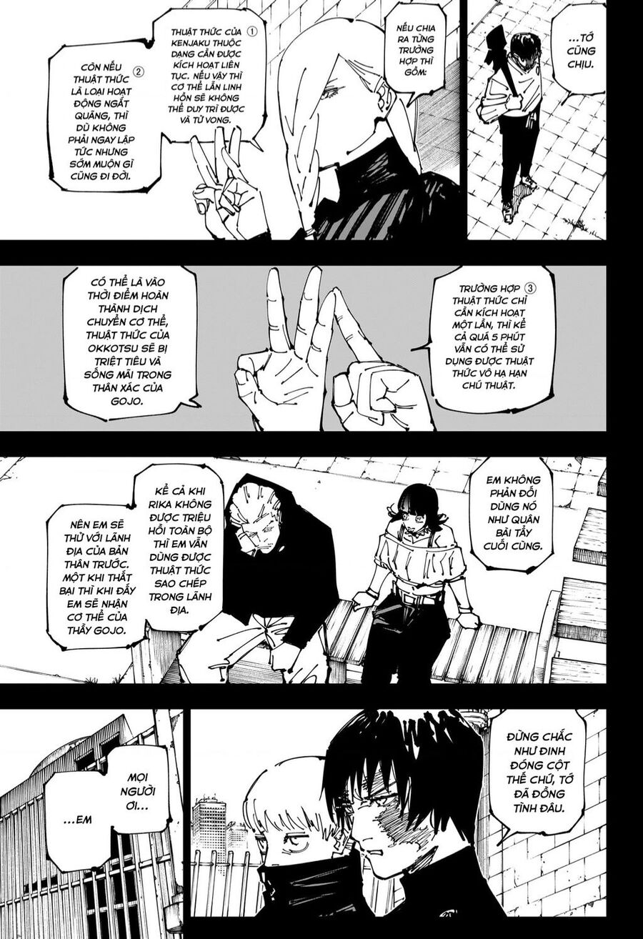 Jujutsu Kaisen – Chú Thuật Hồi Chiến Chapter 261 - Trang 2