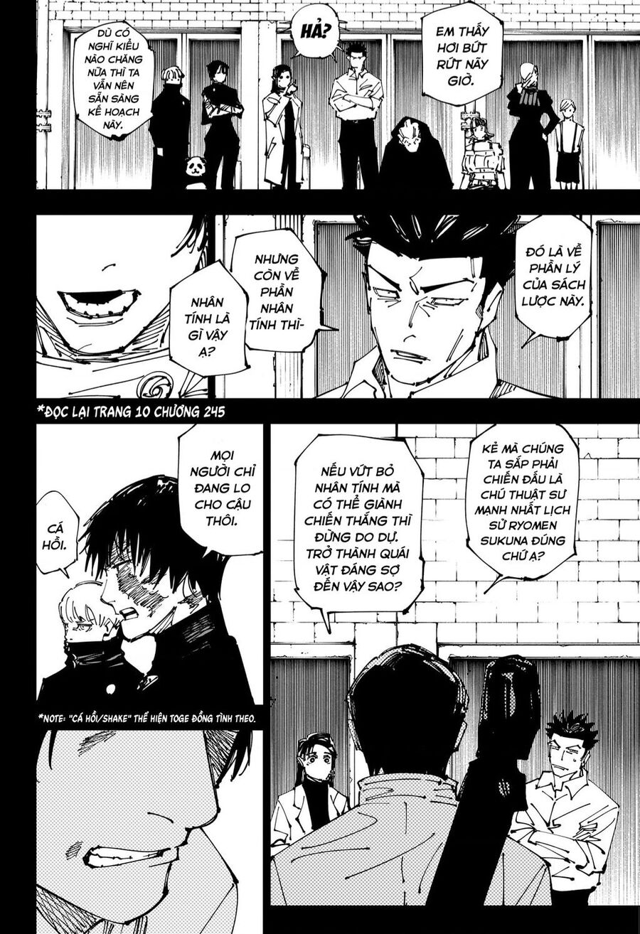 Jujutsu Kaisen – Chú Thuật Hồi Chiến Chapter 261 - Trang 2