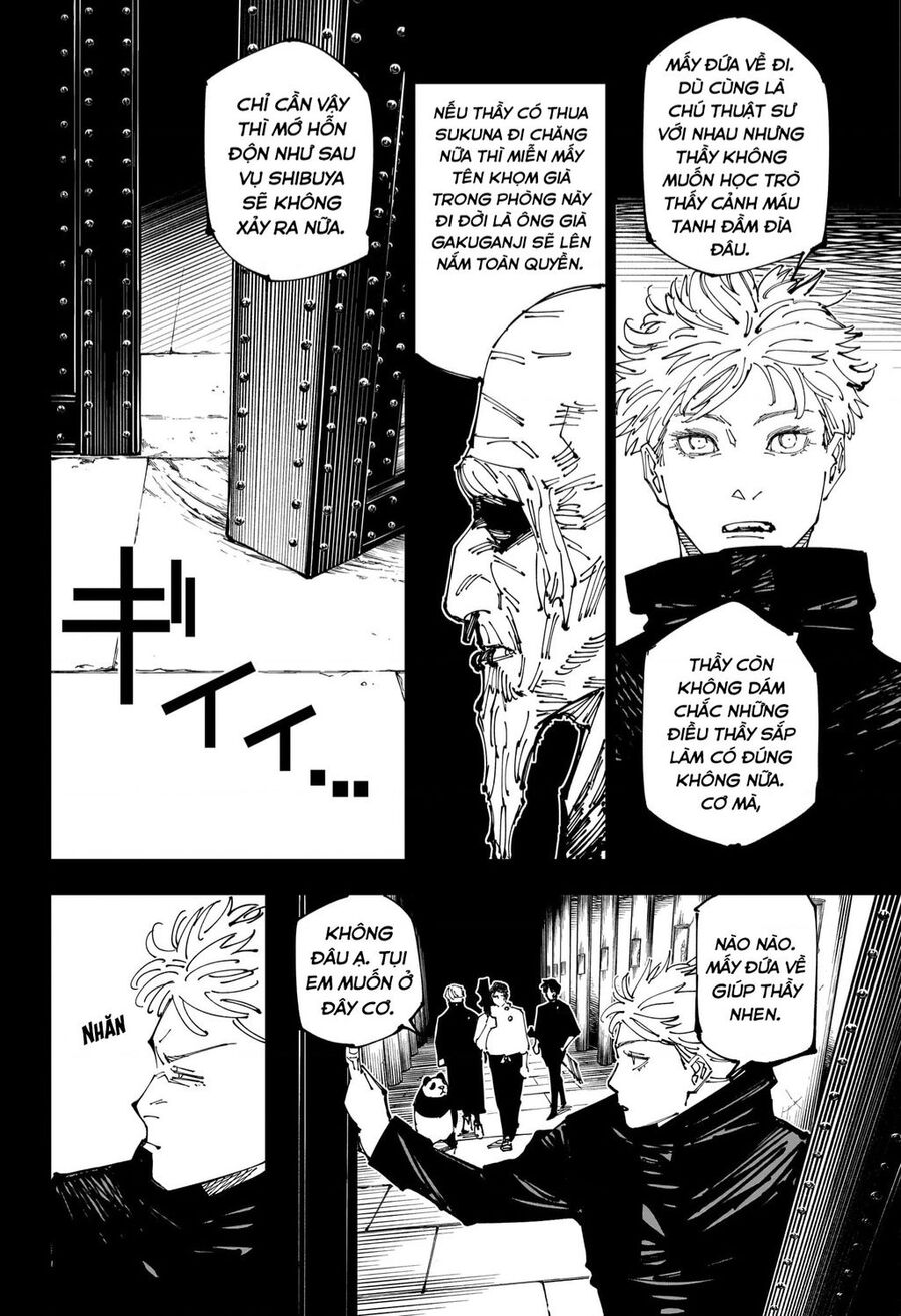 Jujutsu Kaisen – Chú Thuật Hồi Chiến Chapter 261 - Trang 2