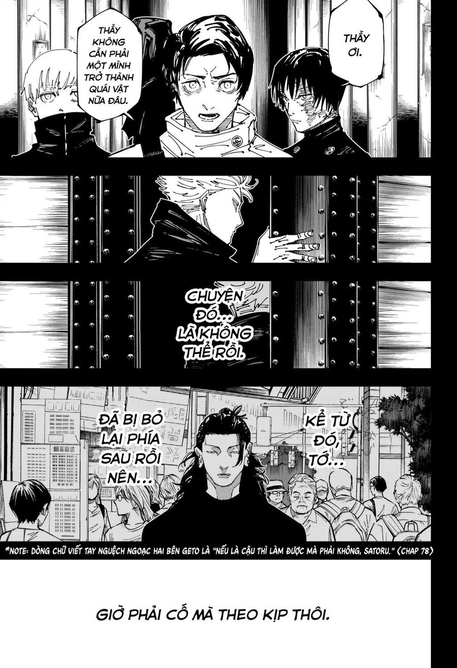 Jujutsu Kaisen – Chú Thuật Hồi Chiến Chapter 261 - Trang 2