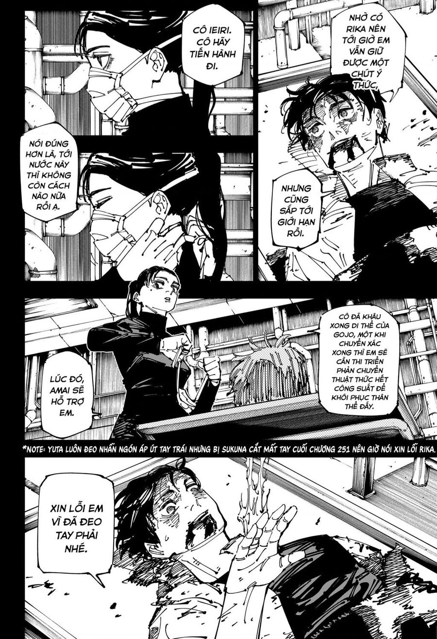 Jujutsu Kaisen – Chú Thuật Hồi Chiến Chapter 261 - Trang 2