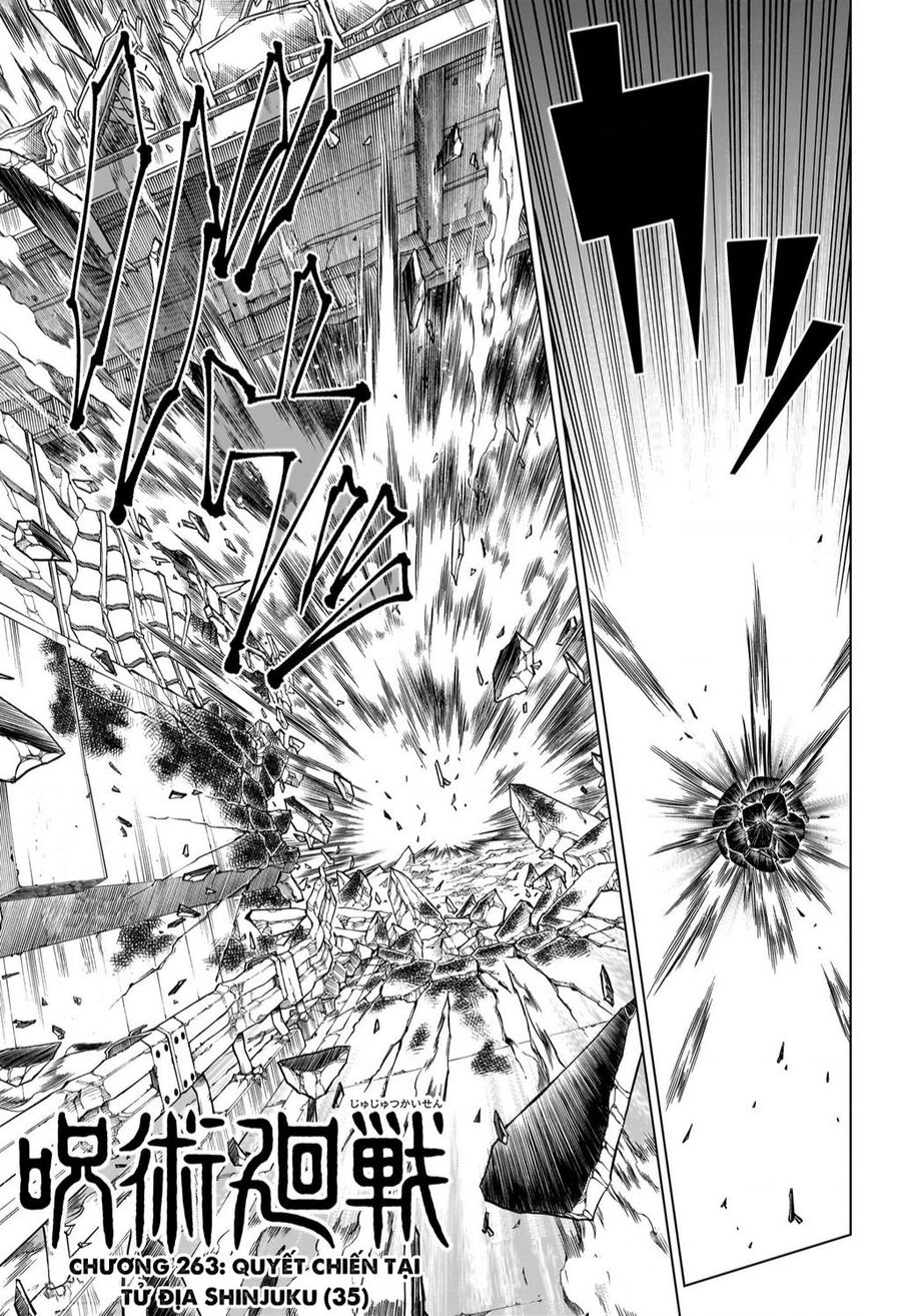 Jujutsu Kaisen – Chú Thuật Hồi Chiến Chapter 263 - Trang 2