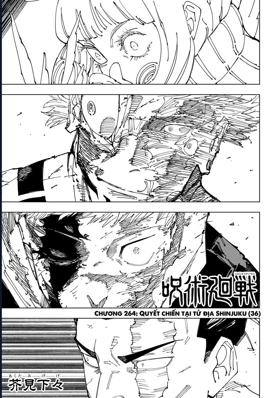 Jujutsu Kaisen – Chú Thuật Hồi Chiến Chapter 264 - Trang 2