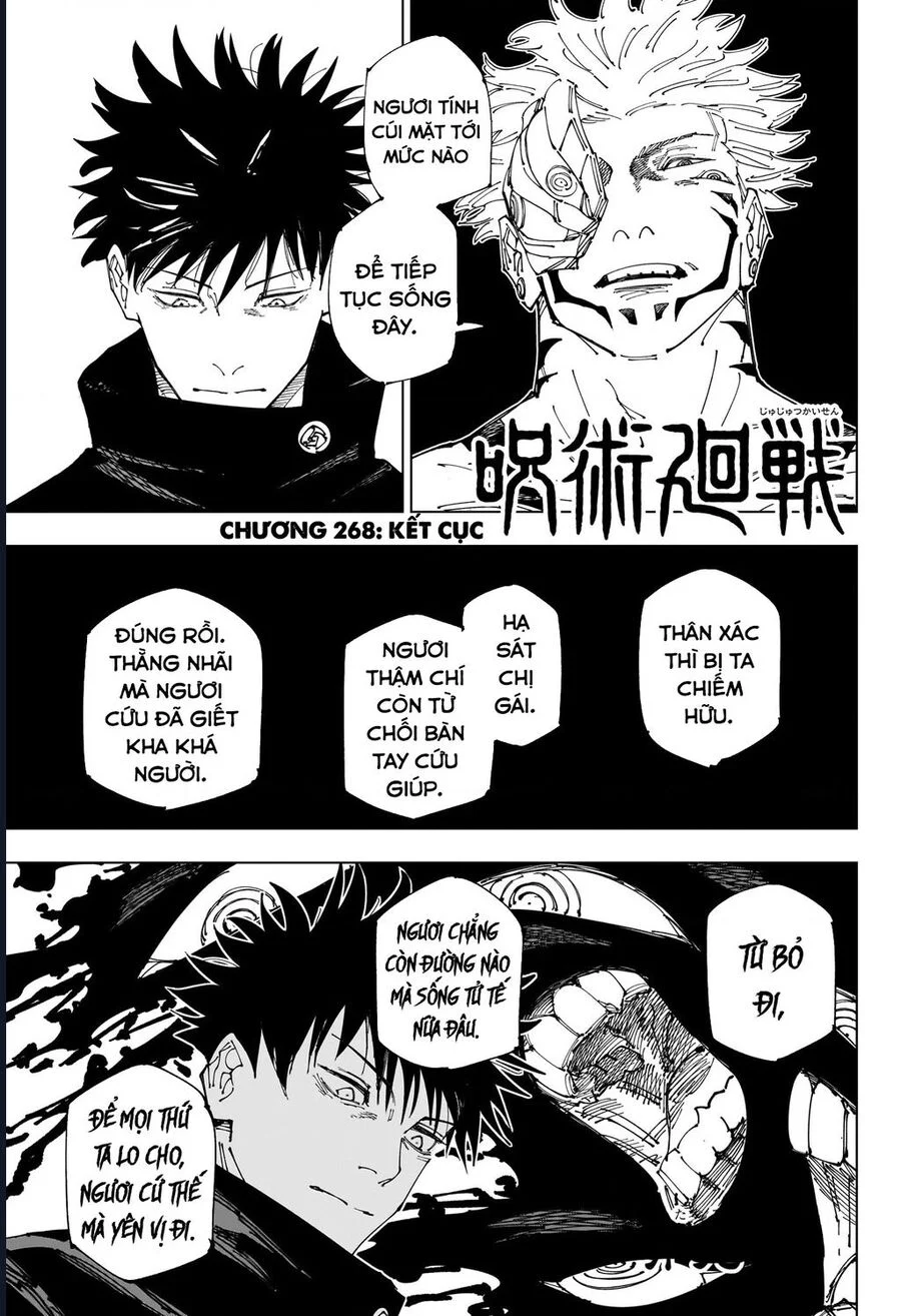 Jujutsu Kaisen – Chú Thuật Hồi Chiến Chapter 268 - Trang 2