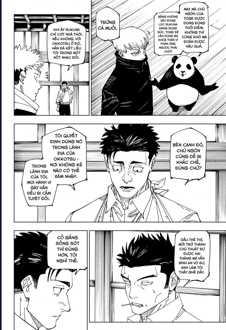 Jujutsu Kaisen – Chú Thuật Hồi Chiến Chapter 269 - Trang 2