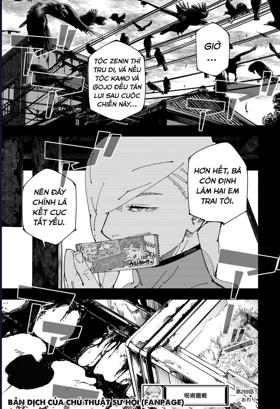 Jujutsu Kaisen – Chú Thuật Hồi Chiến Chapter 269 - Trang 2