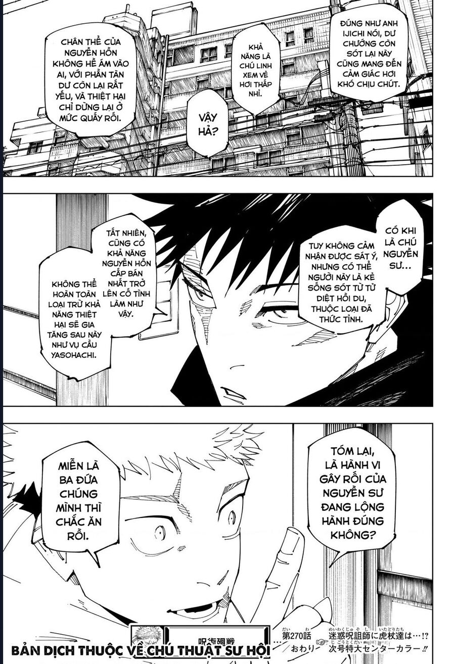 Jujutsu Kaisen – Chú Thuật Hồi Chiến Chapter 270 - Trang 2