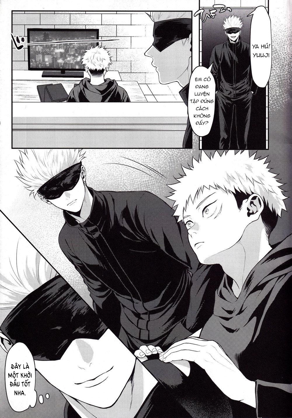 JUJUTSU KAISEN HD KHÔNG CHE Chapter 1 Gojo x Yuuji - Next Chapter 2 Gojo x Yuuji