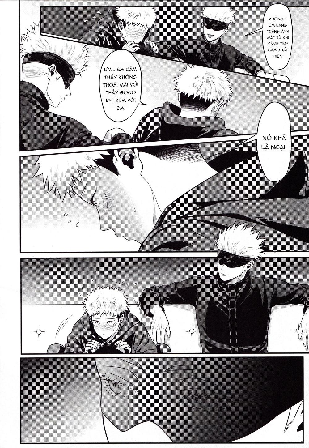 JUJUTSU KAISEN HD KHÔNG CHE Chapter 1 Gojo x Yuuji - Next Chapter 2 Gojo x Yuuji