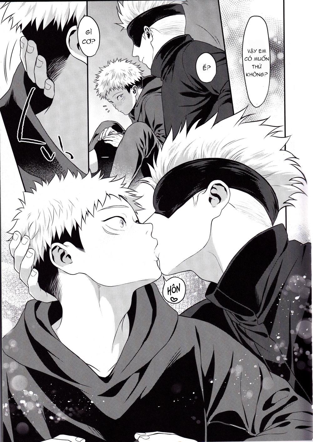 JUJUTSU KAISEN HD KHÔNG CHE Chapter 1 Gojo x Yuuji - Next Chapter 2 Gojo x Yuuji