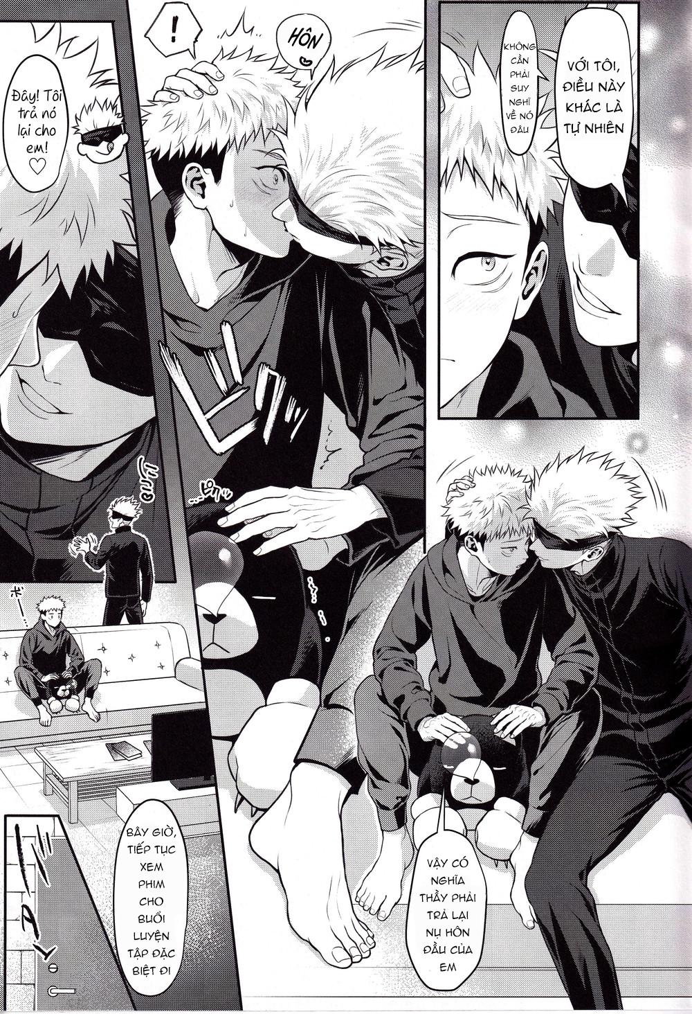 JUJUTSU KAISEN HD KHÔNG CHE Chapter 1 Gojo x Yuuji - Next Chapter 2 Gojo x Yuuji