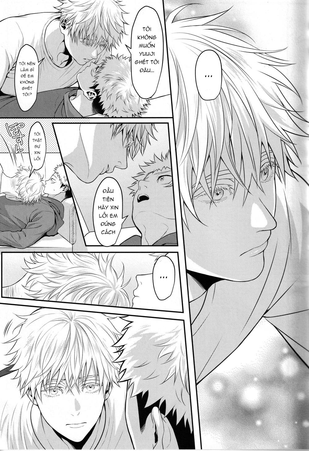JUJUTSU KAISEN HD KHÔNG CHE Chapter 1 Gojo x Yuuji - Next Chapter 2 Gojo x Yuuji