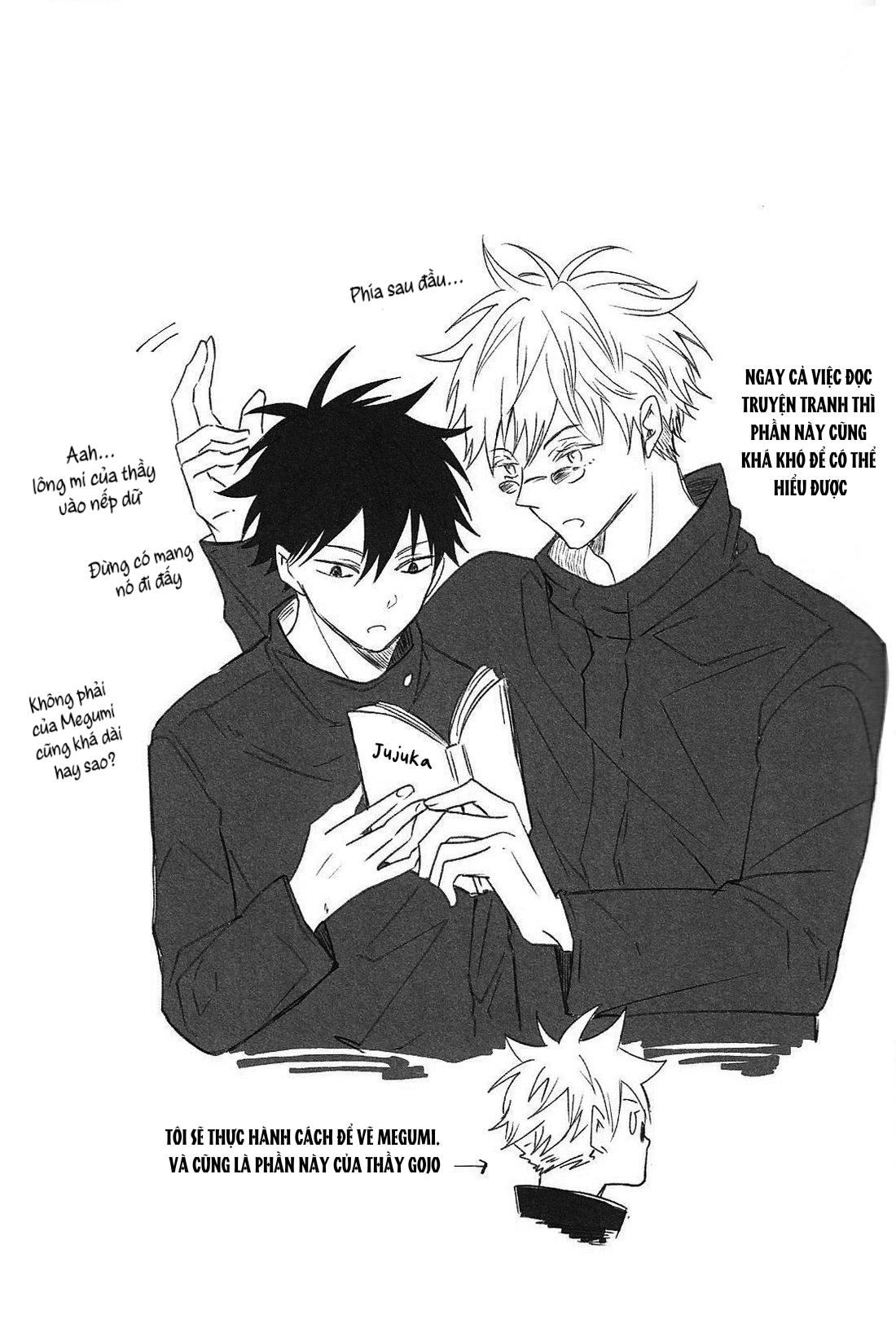 JUJUTSU KAISEN HD KHÔNG CHE Chapter 14.1 g - Next Chapter 14.2 Gojo x Megumi