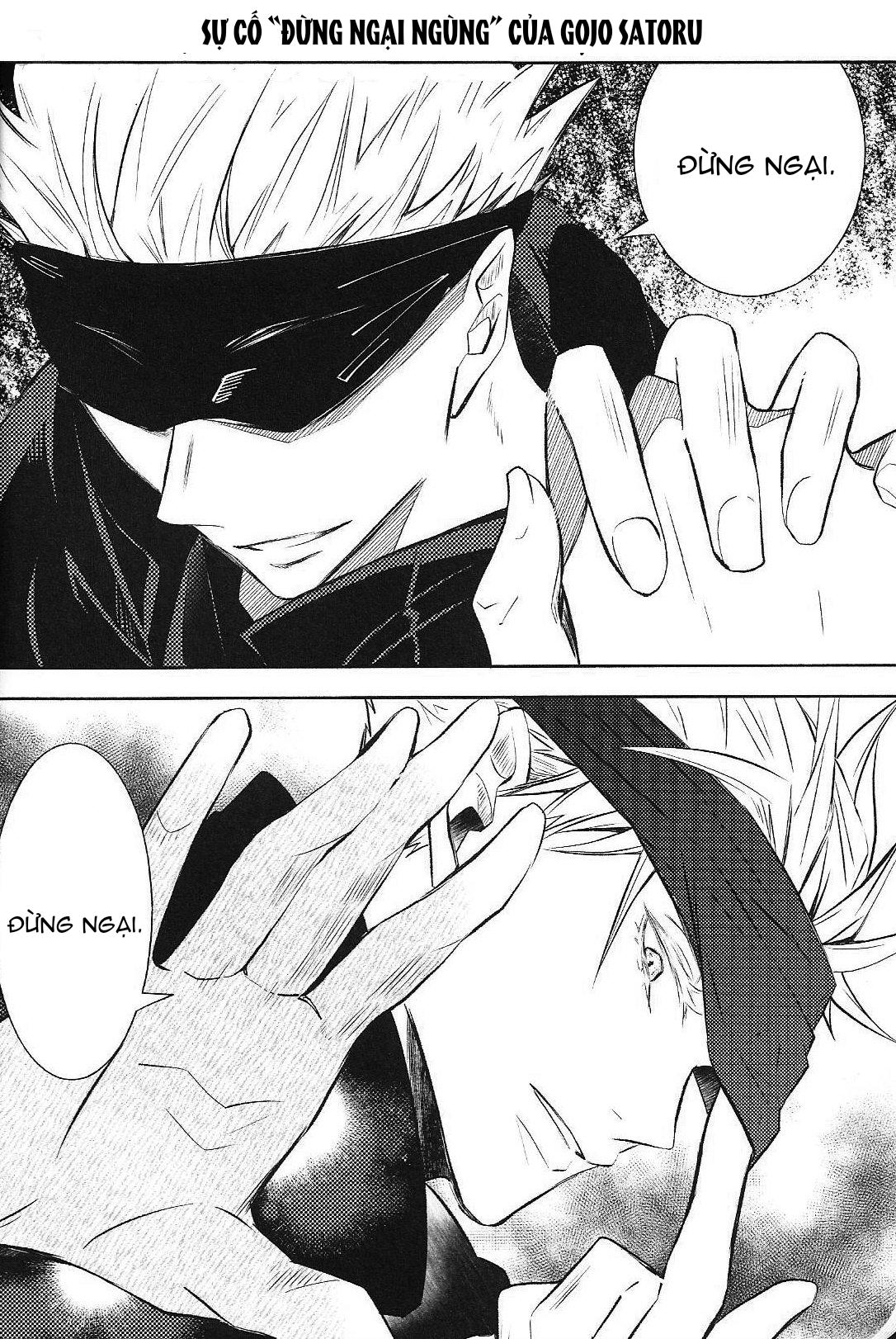JUJUTSU KAISEN HD KHÔNG CHE Chapter 14.1 g - Next Chapter 14.2 Gojo x Megumi
