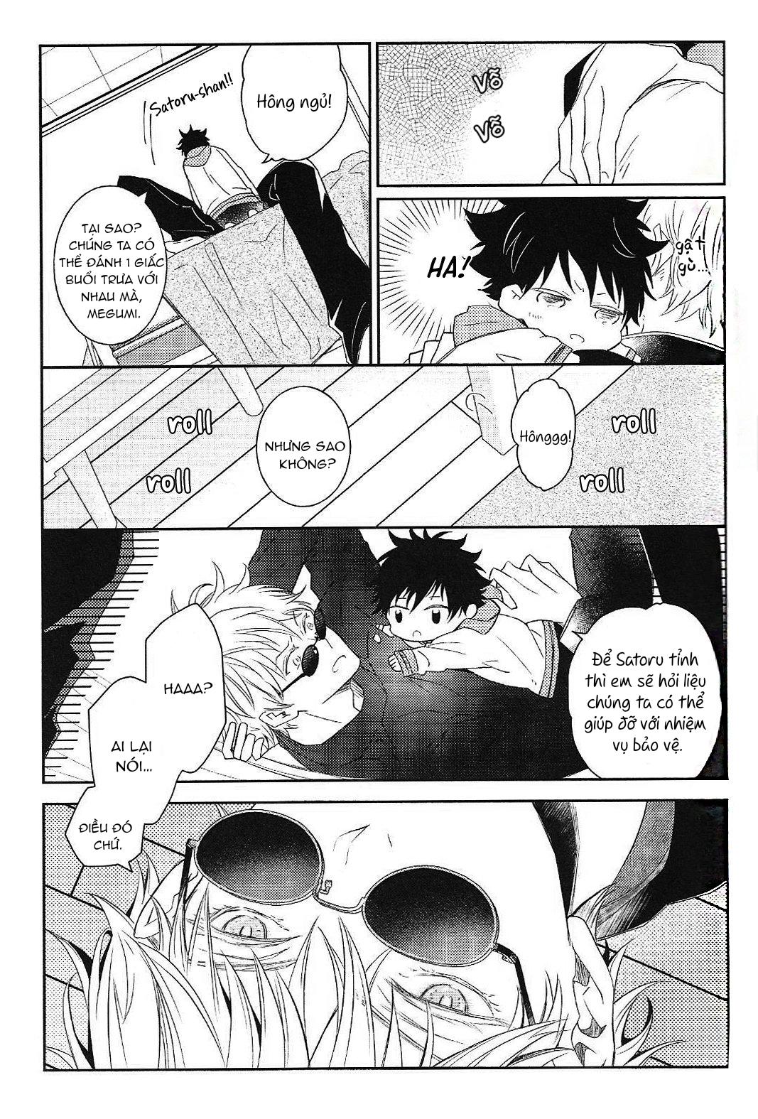 JUJUTSU KAISEN HD KHÔNG CHE Chapter 14.1 g - Next Chapter 14.2 Gojo x Megumi