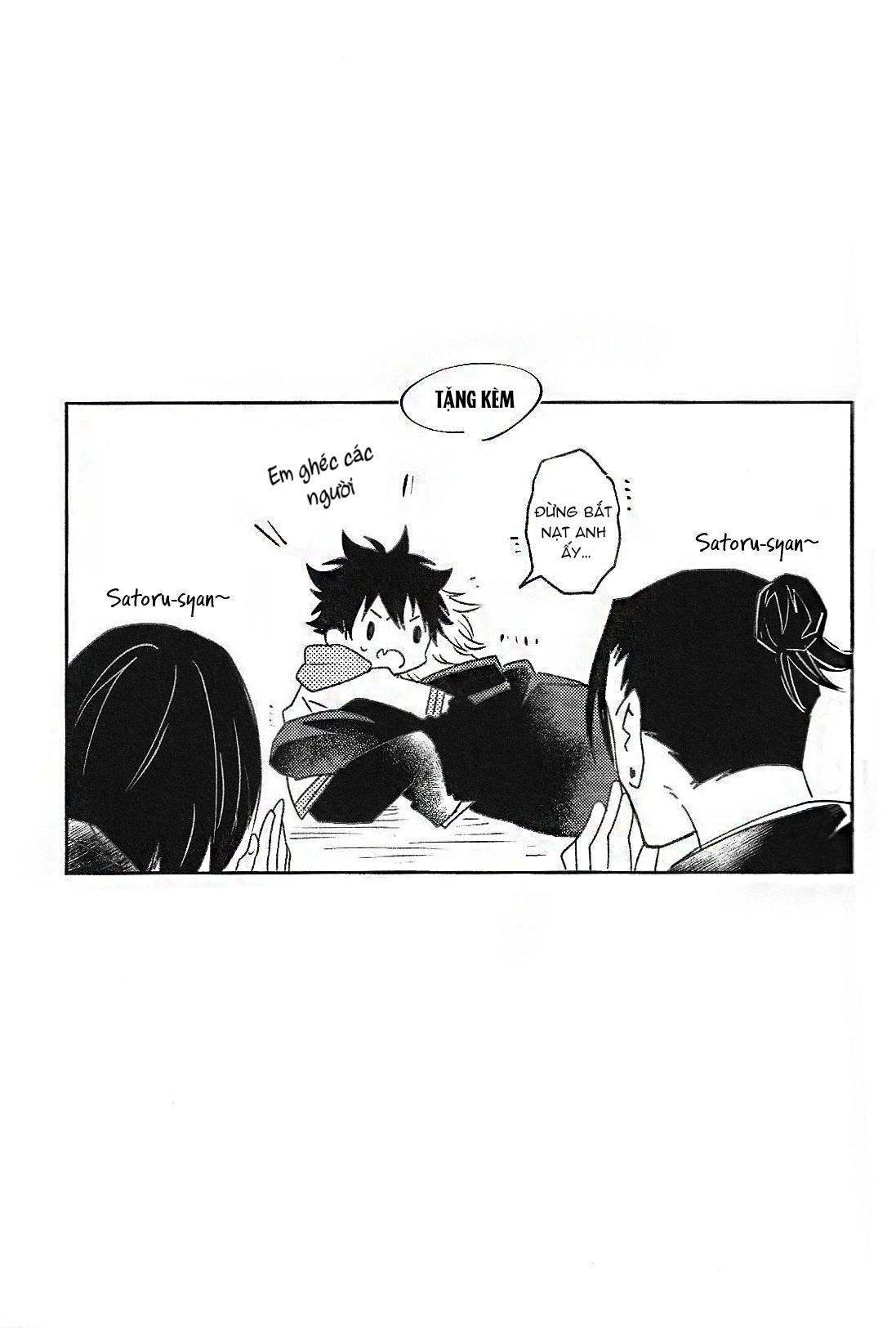 JUJUTSU KAISEN HD KHÔNG CHE Chapter 14.1 g - Next Chapter 14.2 Gojo x Megumi