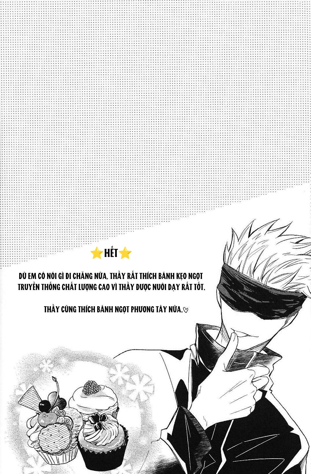 JUJUTSU KAISEN HD KHÔNG CHE Chapter 14.2 Gojo x Megumi - Next Chapter 14.3 Gojo x Megumi