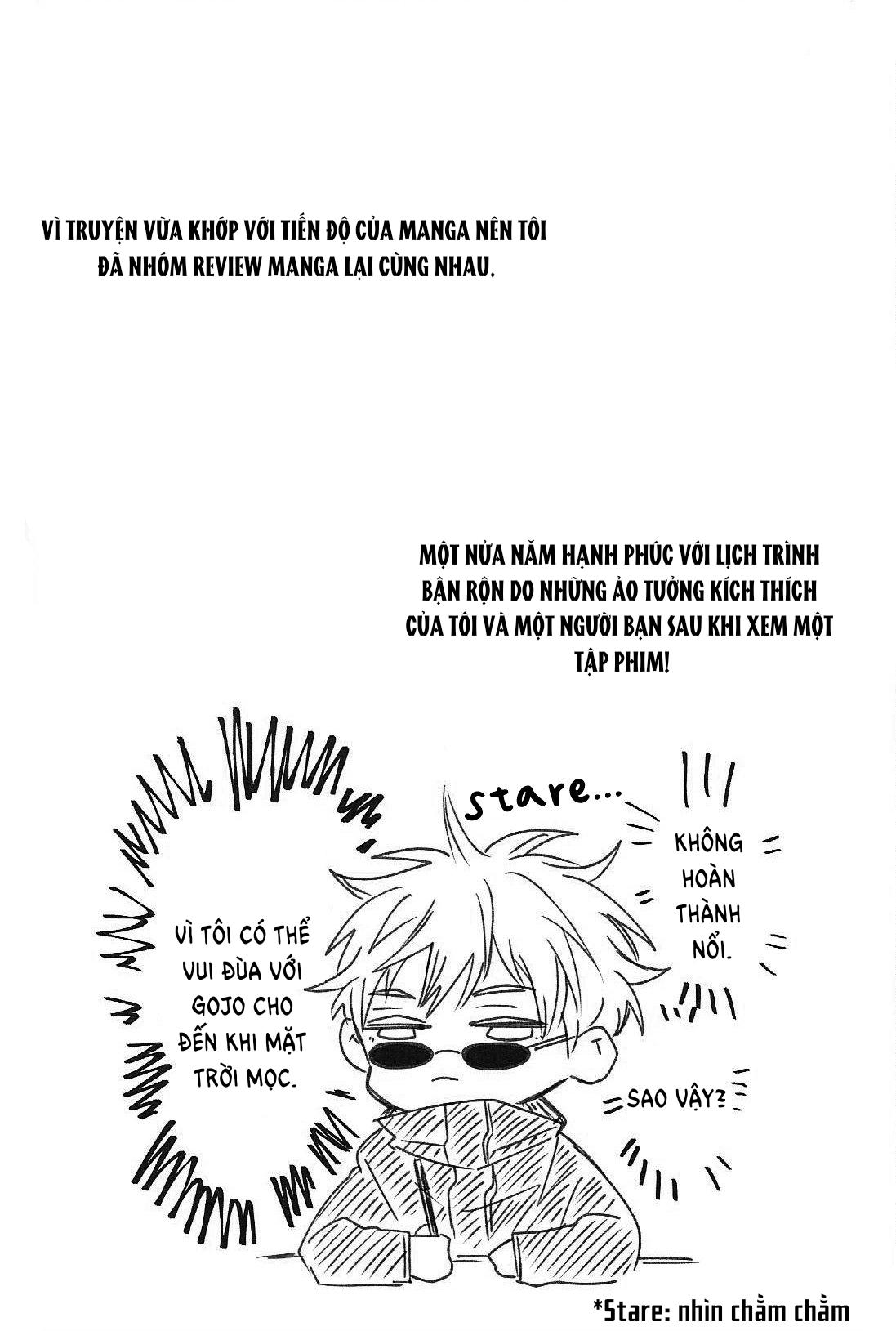JUJUTSU KAISEN HD KHÔNG CHE Chapter 14.2 Gojo x Megumi - Next Chapter 14.3 Gojo x Megumi