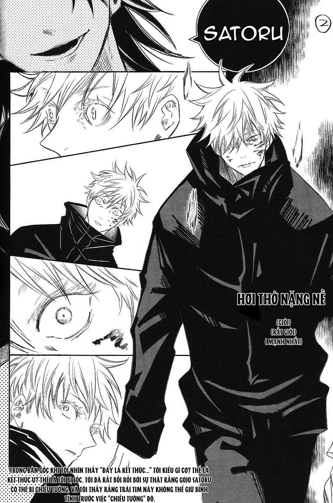 JUJUTSU KAISEN HD KHÔNG CHE Chapter 14.2 Gojo x Megumi - Next Chapter 14.3 Gojo x Megumi
