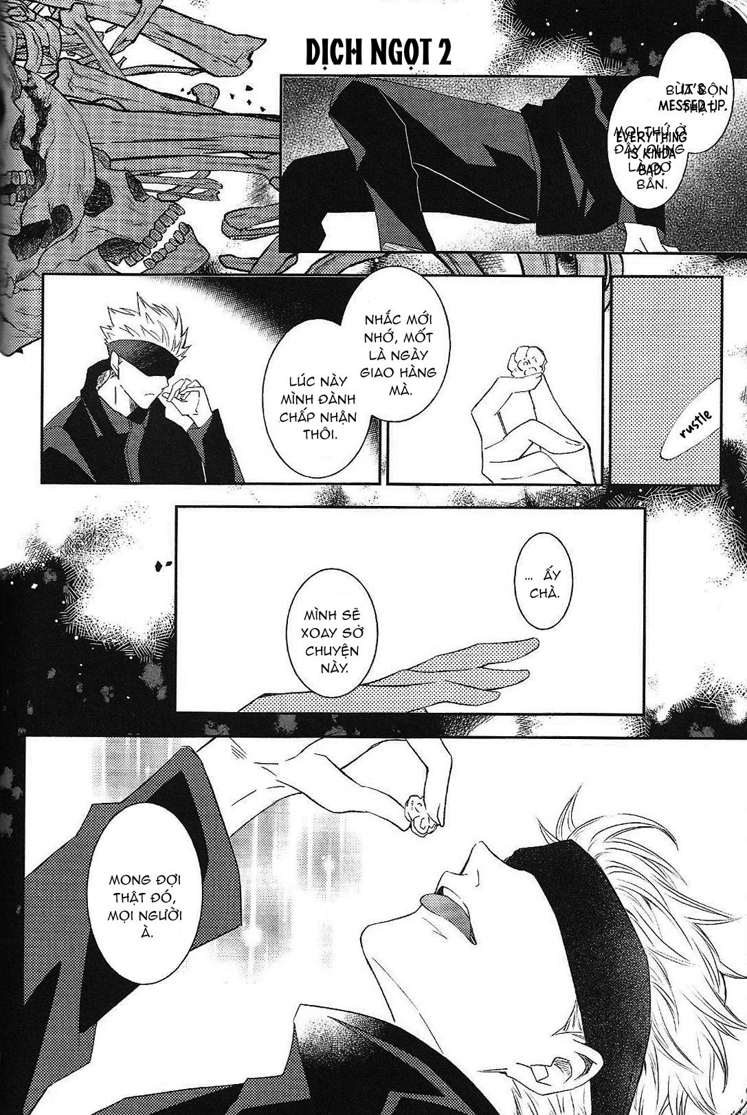 JUJUTSU KAISEN HD KHÔNG CHE Chapter 14.2 Gojo x Megumi - Next Chapter 14.3 Gojo x Megumi