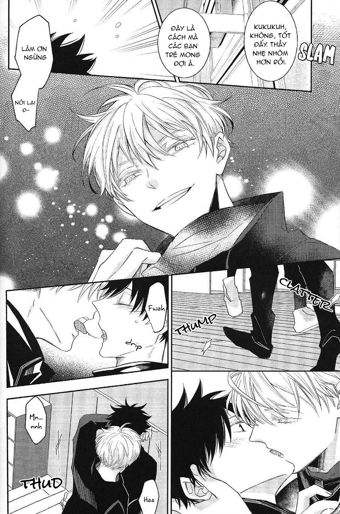 JUJUTSU KAISEN HD KHÔNG CHE Chapter 14.3 Gojo x Megumi - Next Chapter 15.1 Megumi x Sukuna