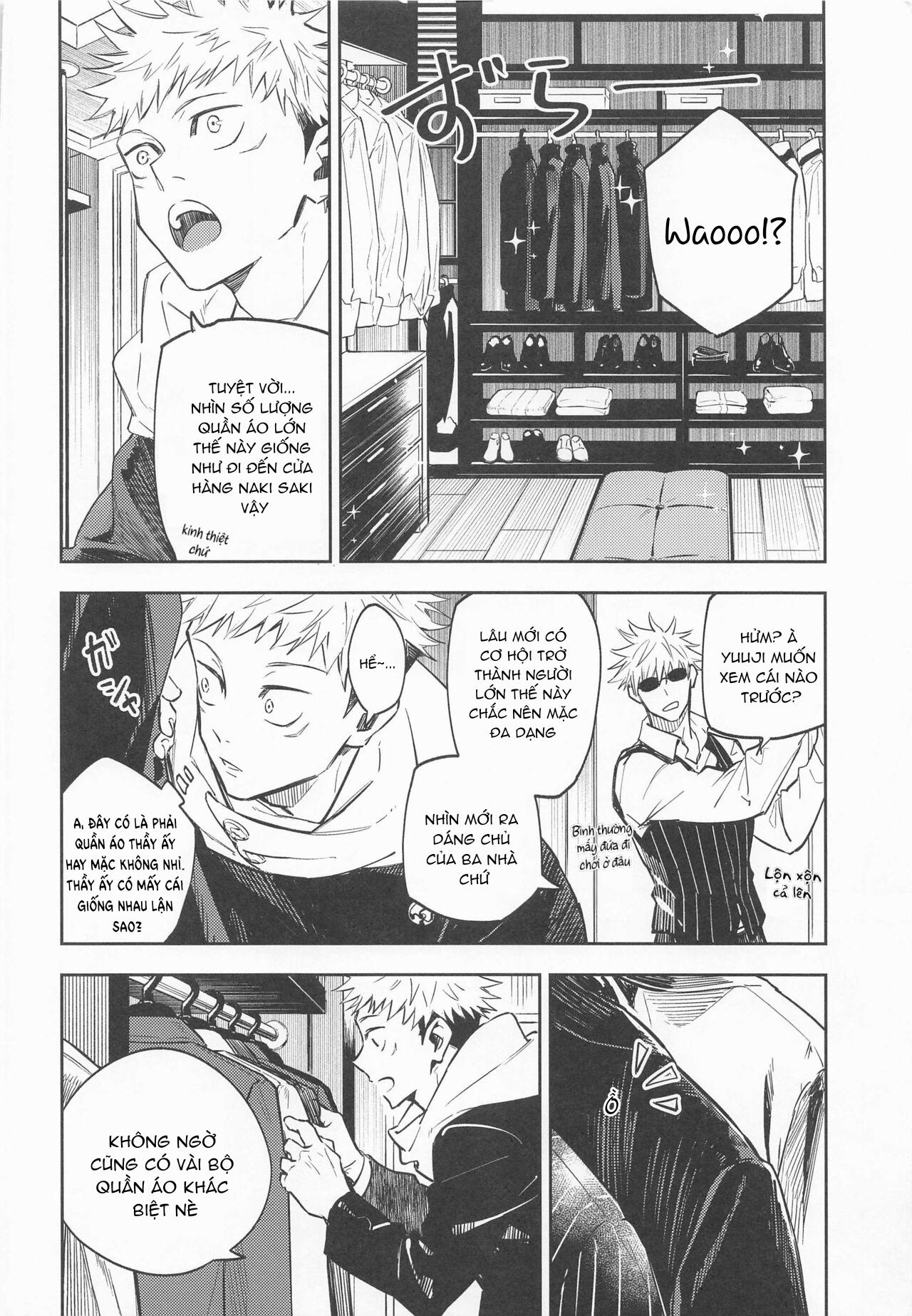JUJUTSU KAISEN HD KHÔNG CHE Chapter 16 - Next Chapter 17