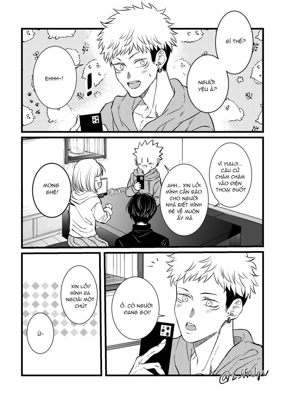 JUJUTSU KAISEN HD KHÔNG CHE Chapter 19 Suguru x Juuji - Next Chapter 20 Megumi x Gojo