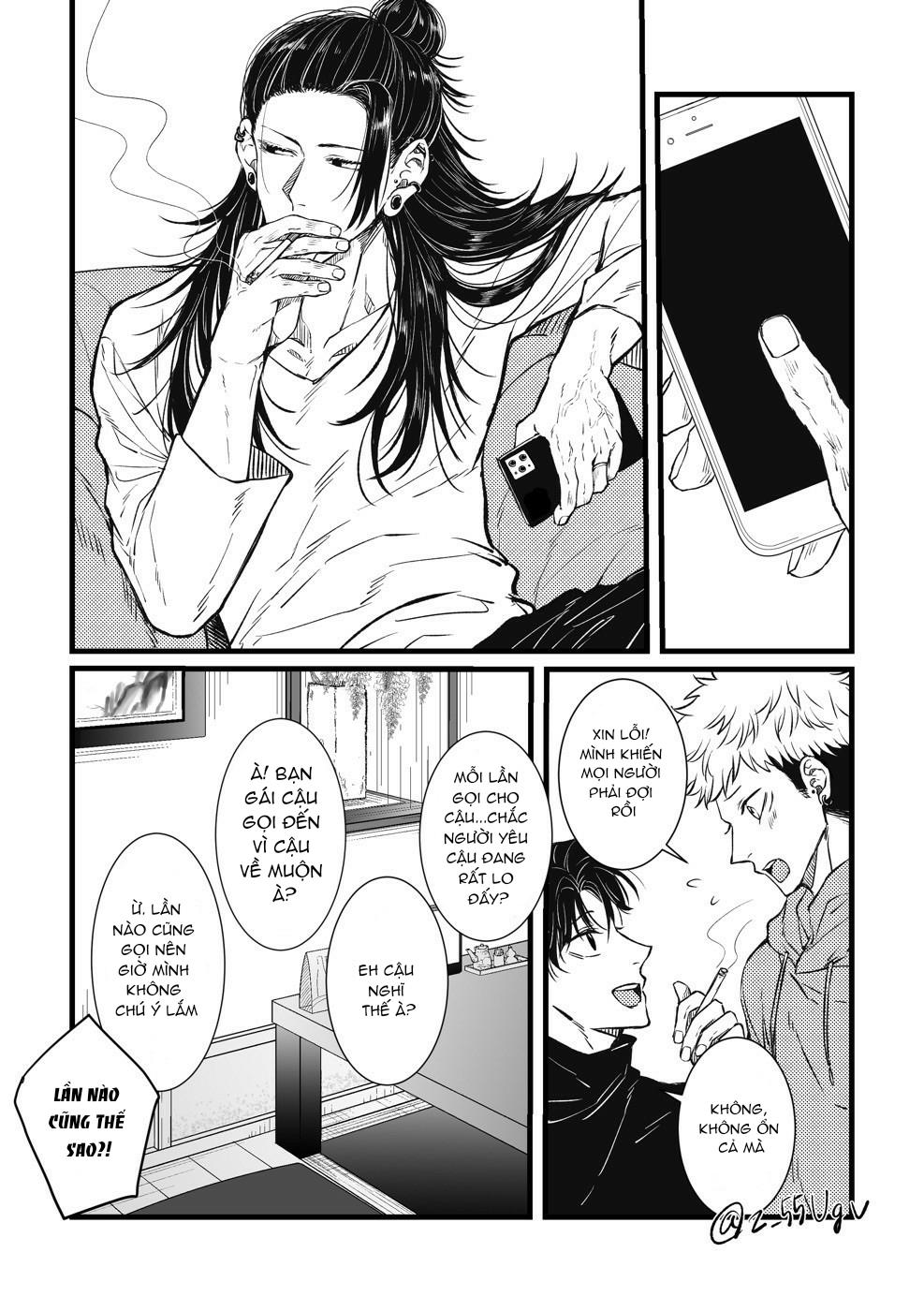 JUJUTSU KAISEN HD KHÔNG CHE Chapter 19 Suguru x Juuji - Next Chapter 20 Megumi x Gojo