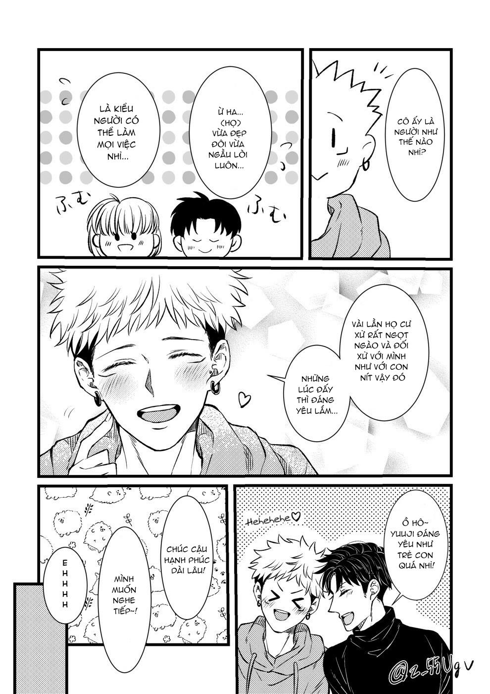 JUJUTSU KAISEN HD KHÔNG CHE Chapter 19 Suguru x Juuji - Next Chapter 20 Megumi x Gojo